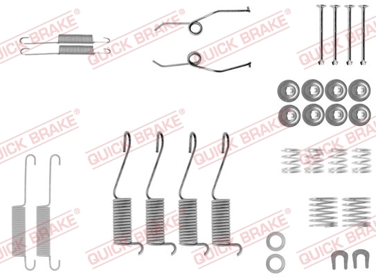 Accessory Kit, brake shoes